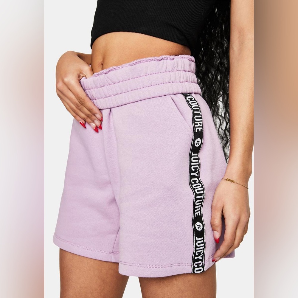 Juice Couture Lavender Fleece Shorts